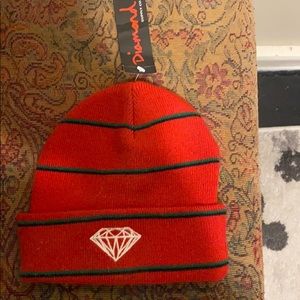Diamond supply beanie